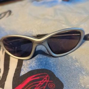 Oakley Y2K XX Twenty silver sunglasses